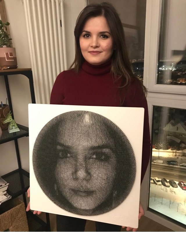 String art result