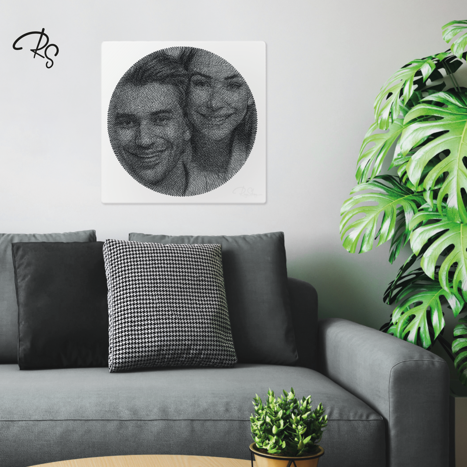 RingString portrait in interior
