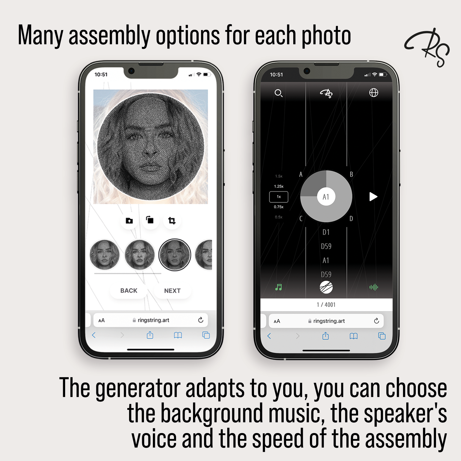 RingString mobile app